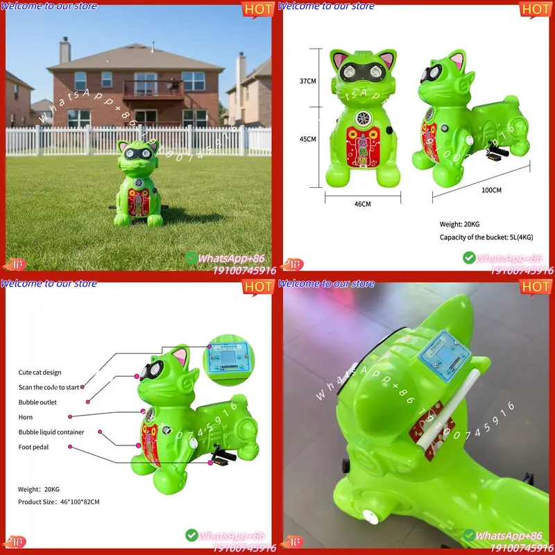 Kids Outdoor Ride On - CE Certificate Outdoor Kids Amusement Bubble