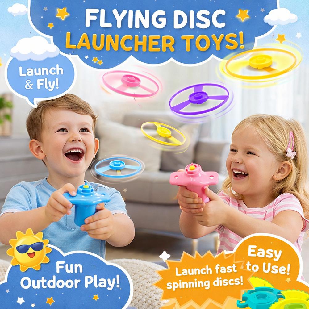 Flying Disc Launcher Toy Kids  - Kids Outdoor Fort Building Kit 评论和价格