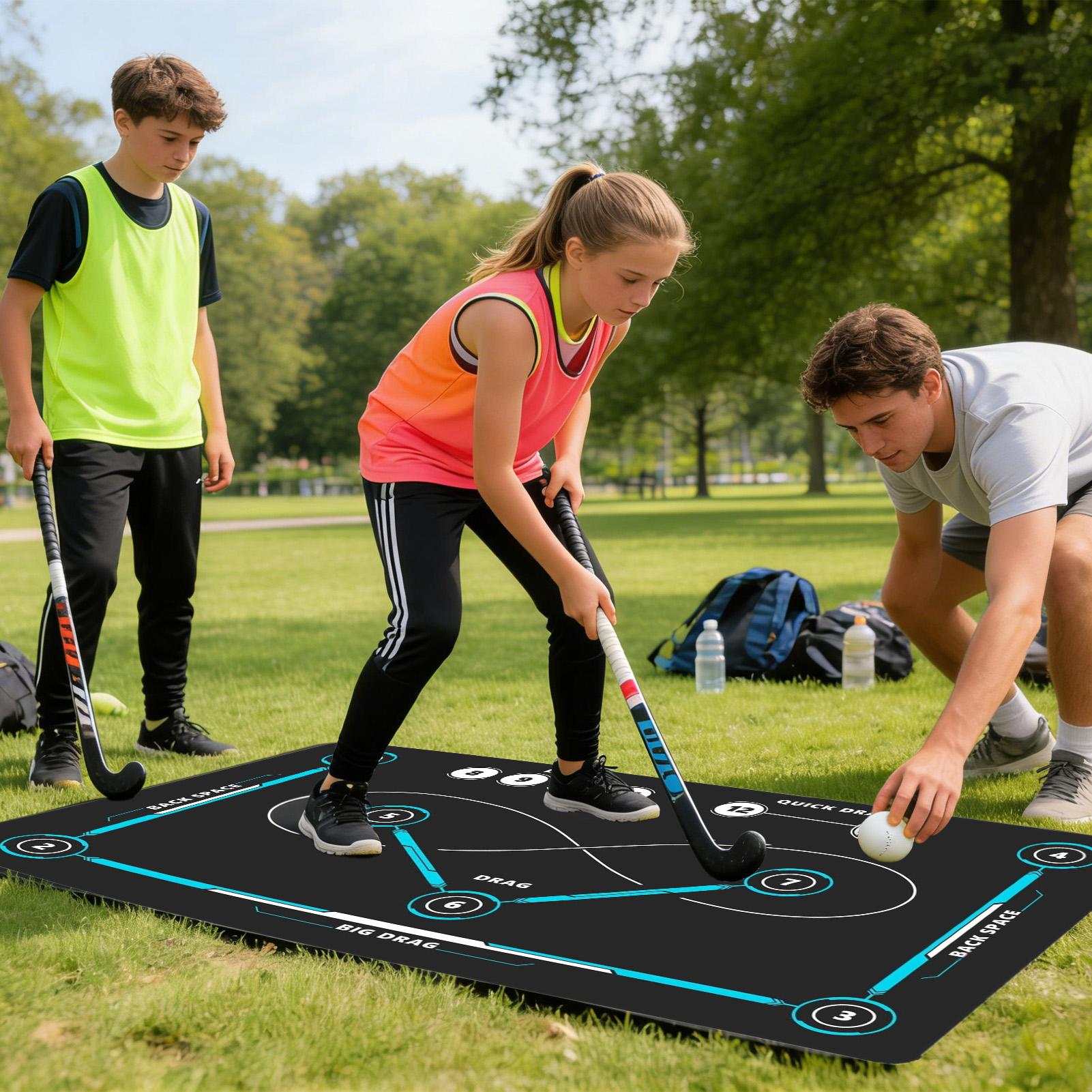 Non-Slip Hockey Training Mat I - Kids Outdoor Equipment 评论和价格