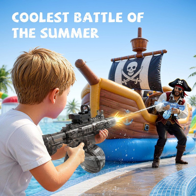 M416 Kids Led Flashing Light E - Water Gun Soaker 评论和价格