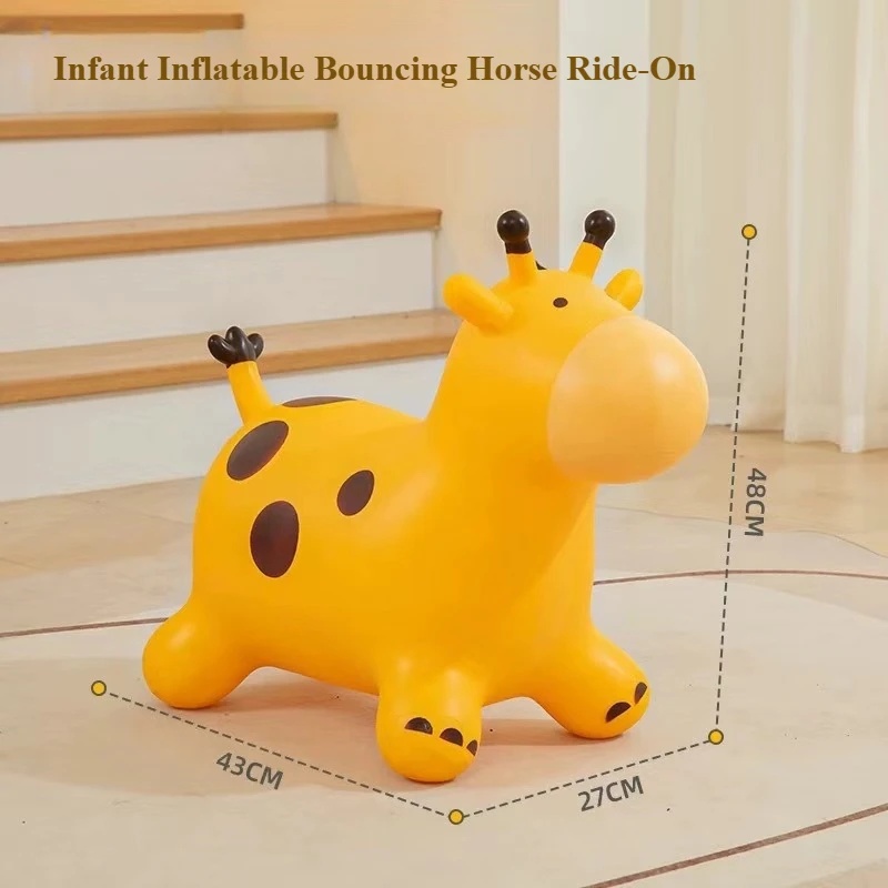 Thickened PVC Inflatable Bounc - Kids Outdoor Ride On 评论和价格