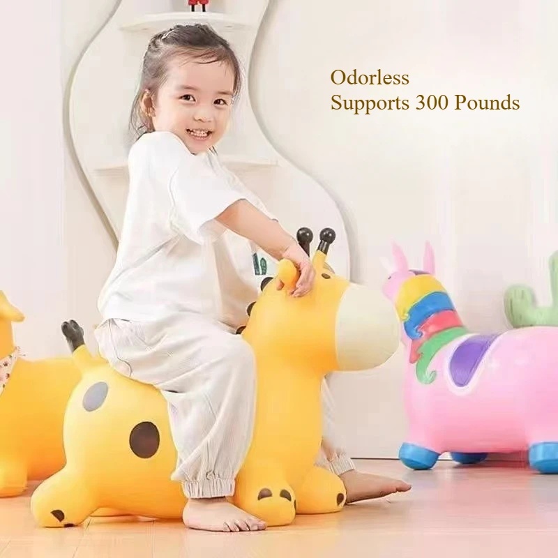 Thickened PVC Inflatable Bounc - Kids Outdoor Ride On 评论和价格