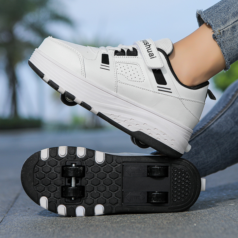 Kids 4‑Wheel Retractable Rolle - Kids Outdoor Shoes 评论和价格