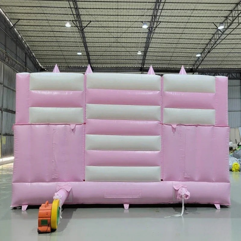 Inflatable Pink Princess Bounc - Kids Outdoor Jump House 评论和价格