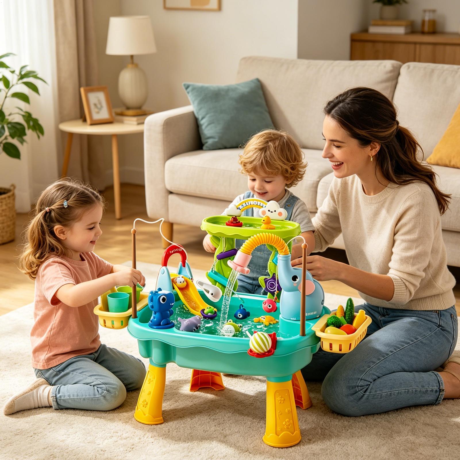 Kids Toddler Water Table Kitch - Kids Outdoor Sink 评论和价格