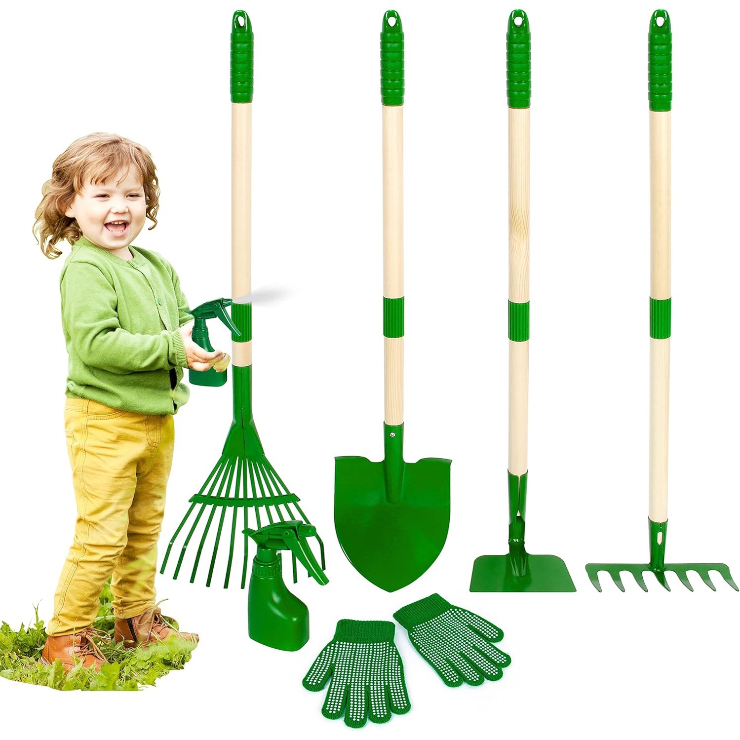 1/4/6pcs Kids Gardening Tools  - Kids Outdoor Fort Building Kit 评论和价格