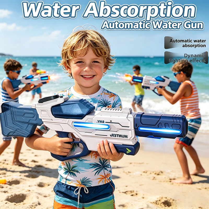 Electric Water Gun with Light  - Water Gun Soaker 评论和价格