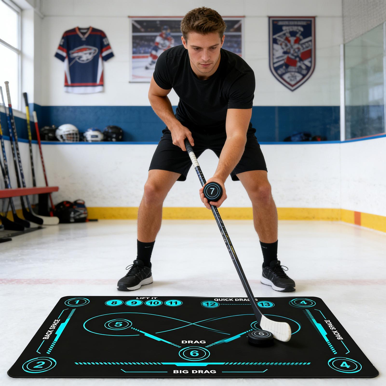 Hockey Training Mat Indoor Out - Kids Outdoor Equipment 评论和价格