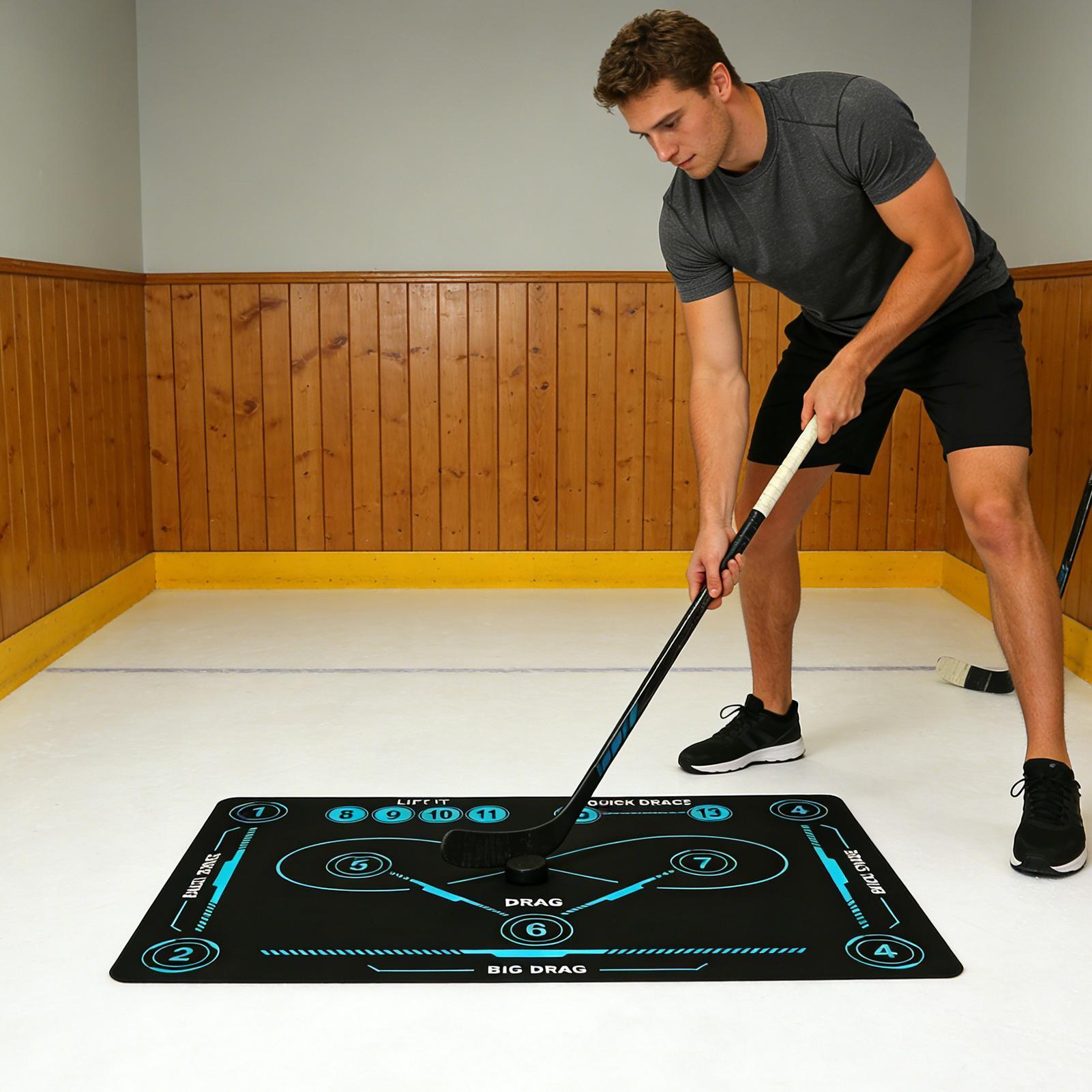 Hockey Training Mat Indoor Out - Kids Outdoor Equipment 评论和价格