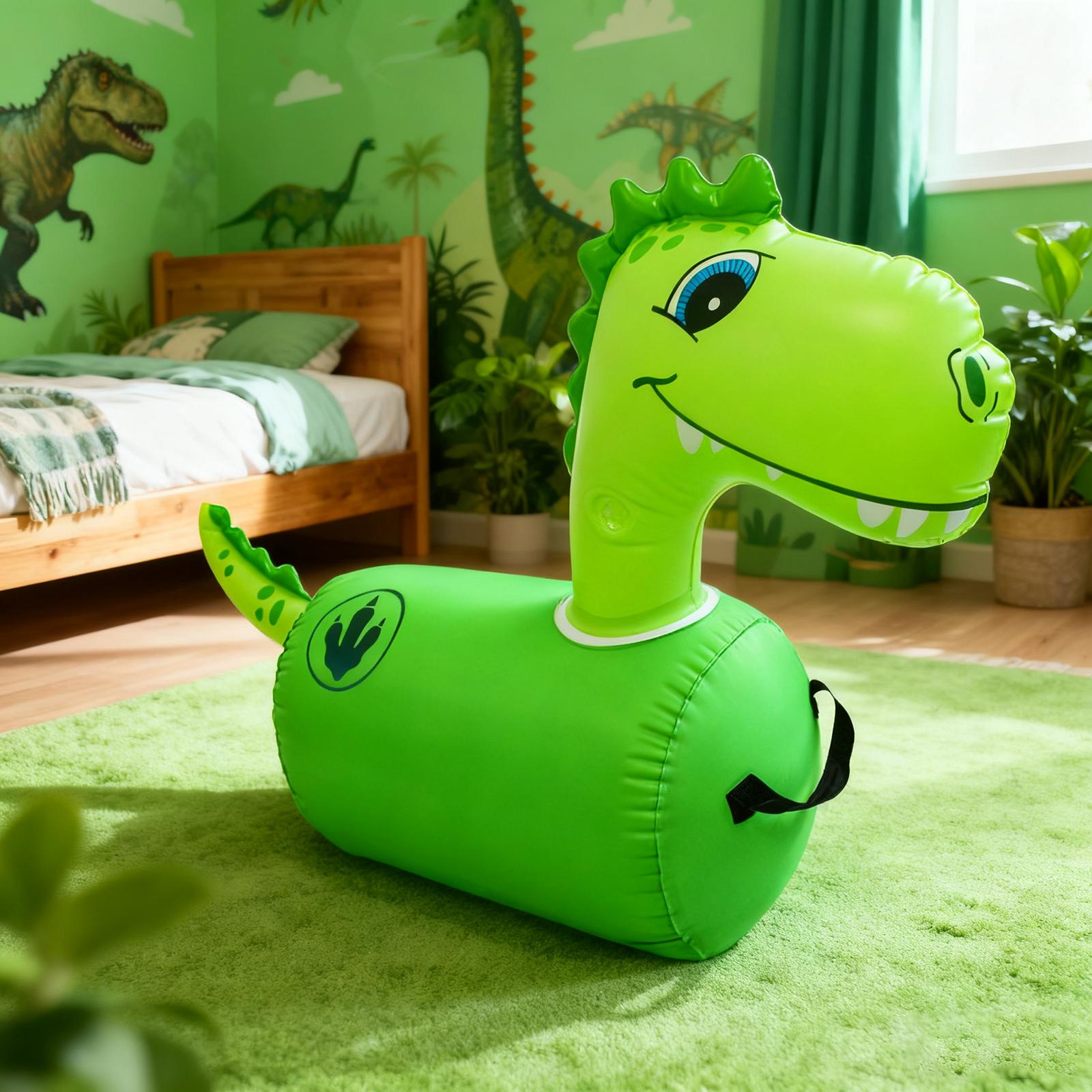 Kid Bouncy Dinosaur Toy Ride o - Kids Outdoor Ride On 评论和价格