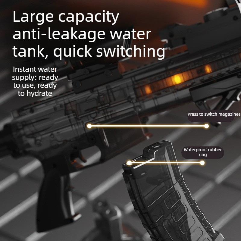 High Pressure M416 Electric Wa - Water Gun Soaker 评论和价格